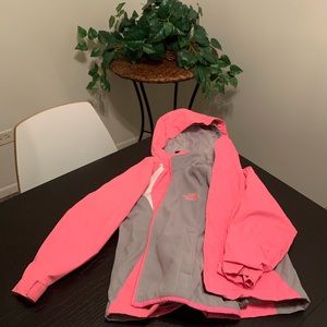 girl and boy north face